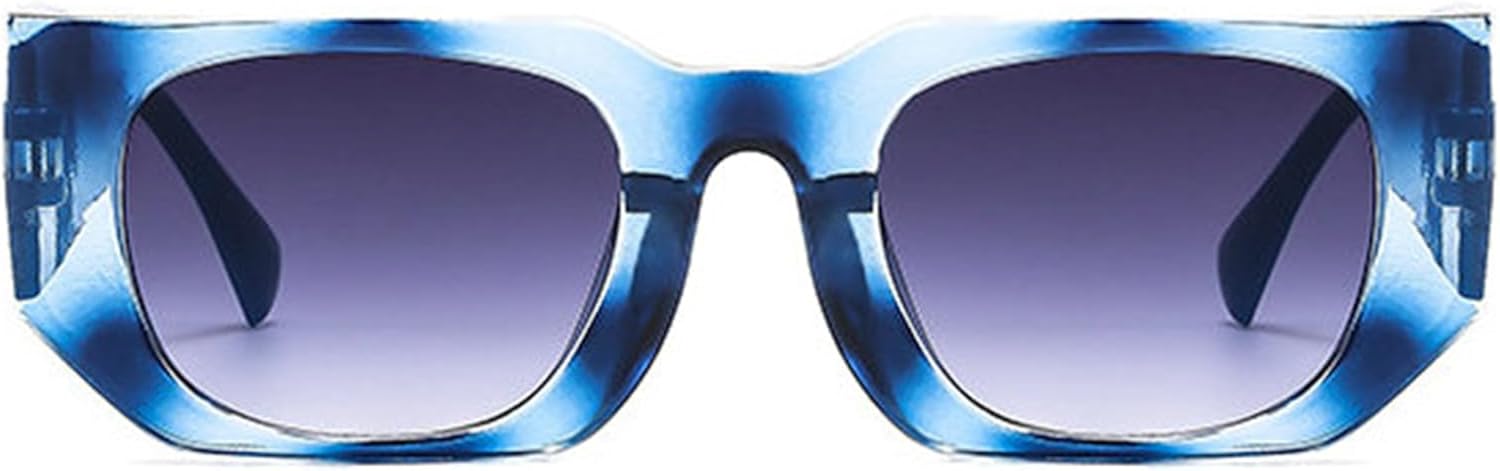 

Солнцезащитные очки Helena с массивной квадратной оправой для женщин и мужчин. Модные ретро-очки в квадратной оправе, массивные, стильные, с защитой от УФ-излучения UV400, C9