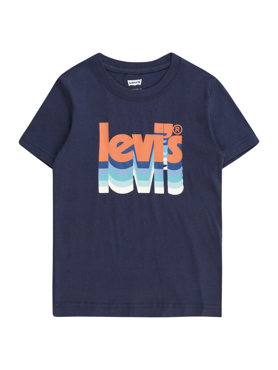 

Футболка Levis Kids Poster, цвет marine blue/Light blue