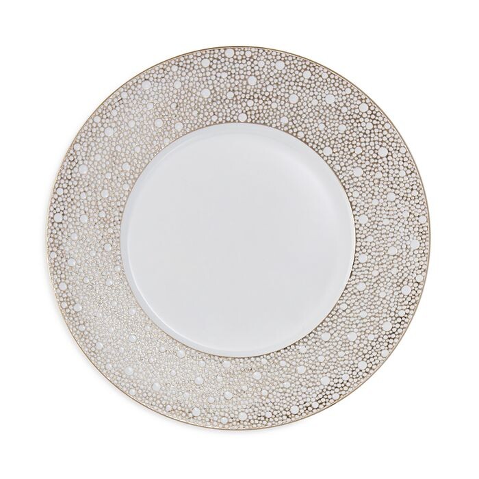 

Обеденная тарелка Bernardaud Ecume Mordore, белый