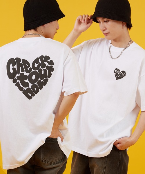 

Футболка с коротким рукавом, логотип в виде сердца Improves, белый