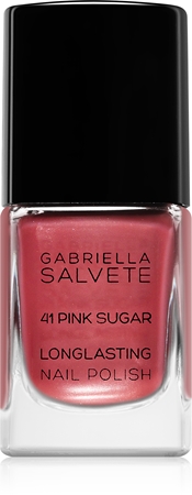 

Долговечный лак для ногтей с жемчужным блеском Gabriella Salvete Longlasting Enamel, 41 Pink Sugar 11 ml