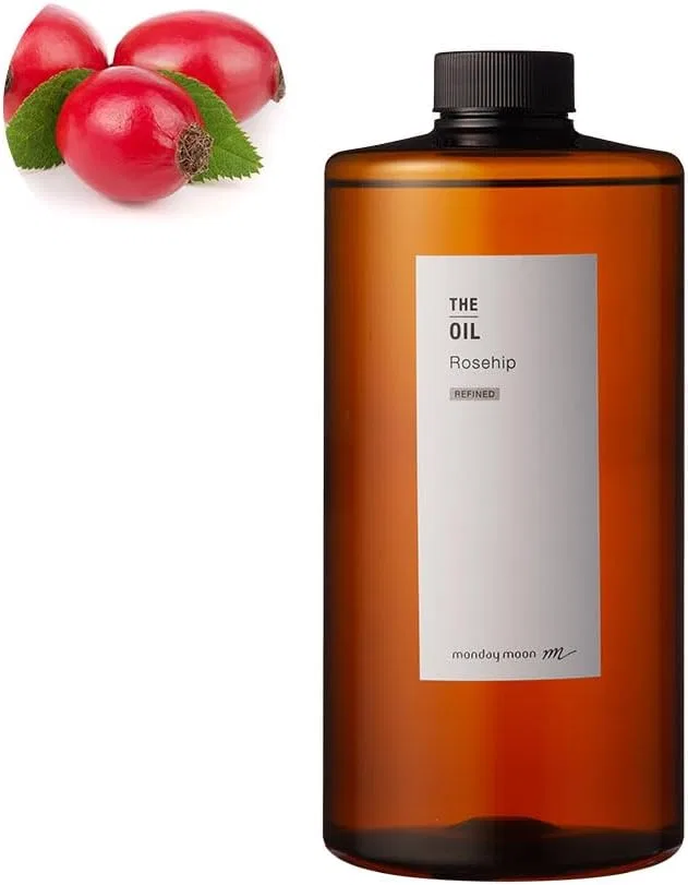 Масло для лица Rose Hip Oil, Refined, Monday Moon, 1000 мл