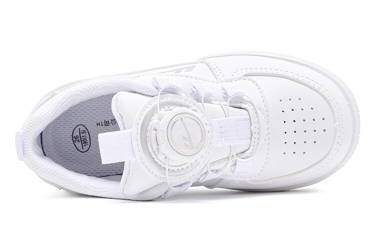 Кроссовки WARRIOR Kids Skateboarding Shoes Kids Low-top, белый — фото 3