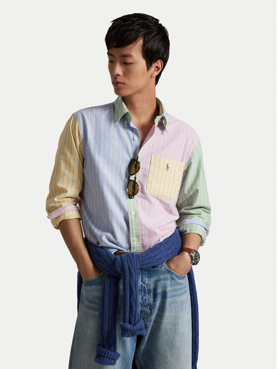 

Рубашка custom fit 710974542001 Polo Ralph Lauren, мультиколор