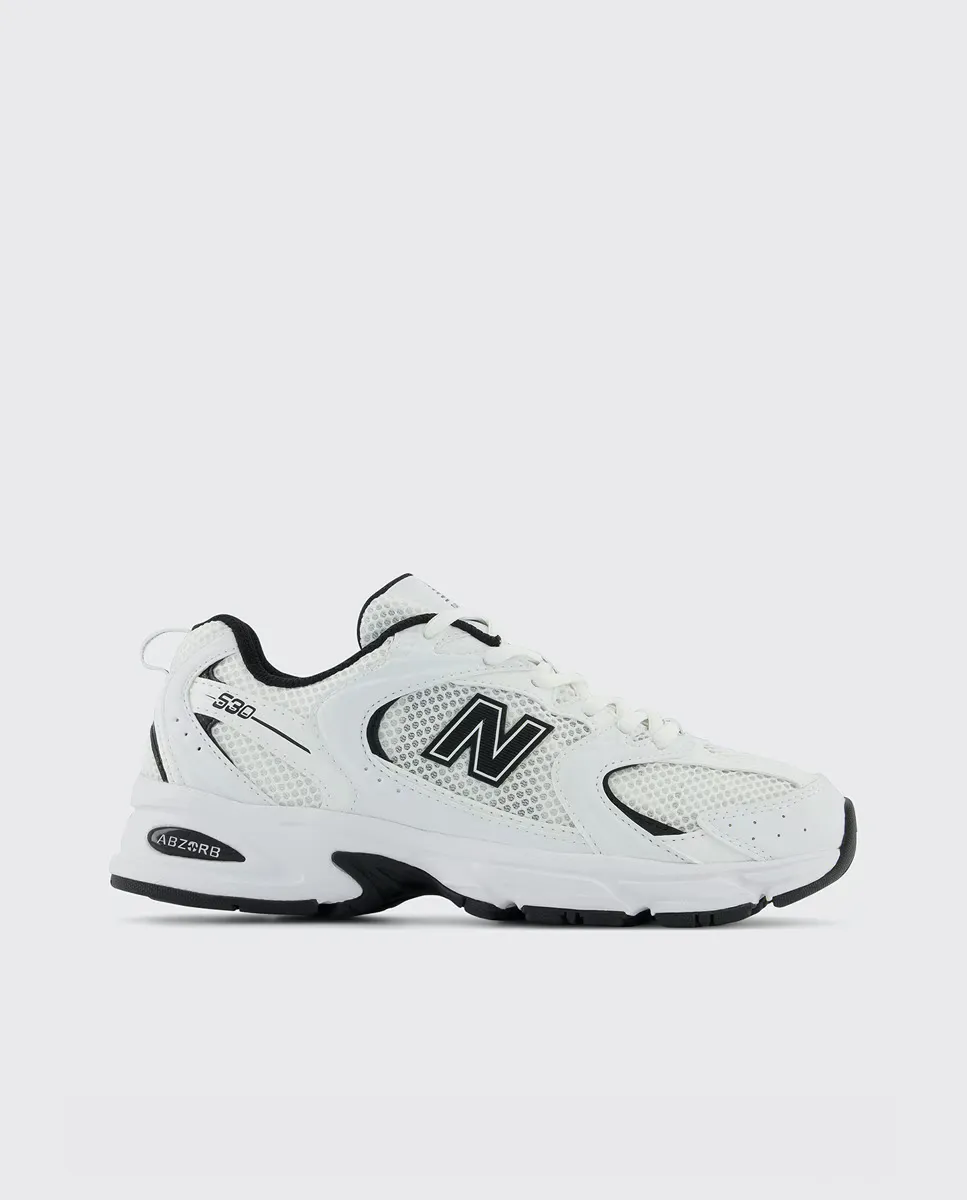 

Женские повседневные кроссовки New Balance 530, белый/черный