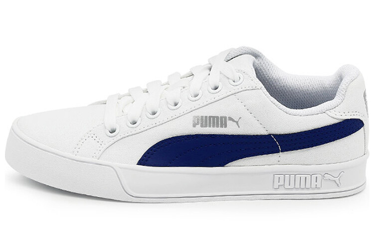

Кроссовки PUMA Smash Vulc Cv 'White Blue', Белый, Кроссовки PUMA Smash Vulc Cv 'White Blue'