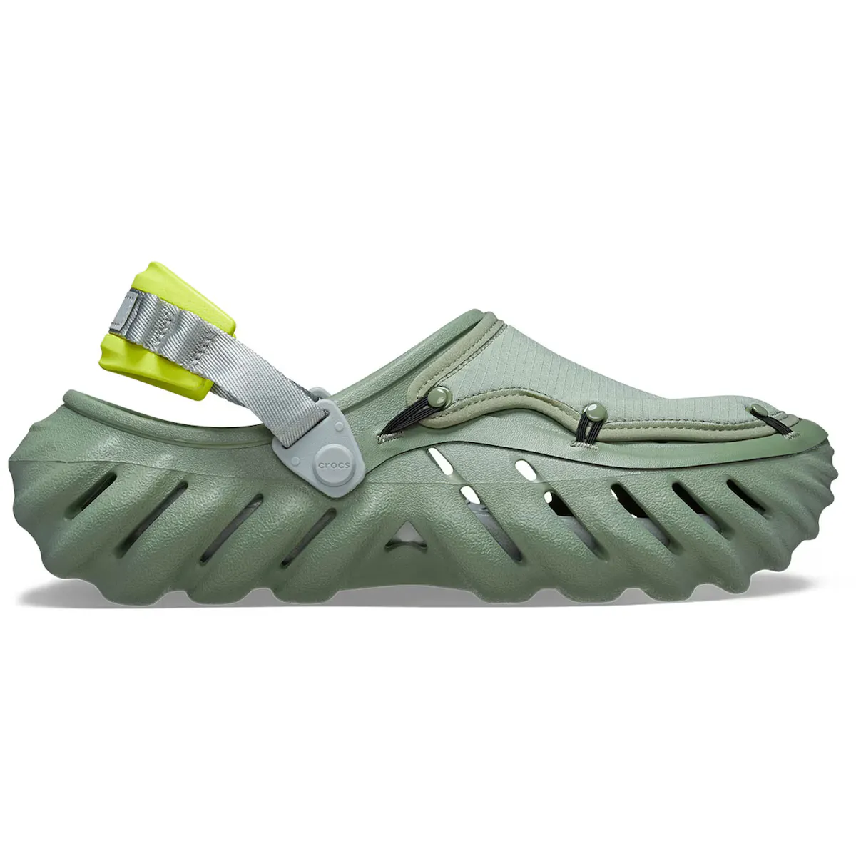 

Zuecos унисекс Echo Ripstop Clog U Crocs, зеленый