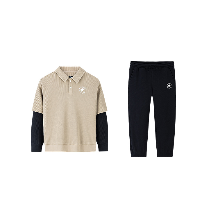 

Повседневная спортивная одежда для детей Converse, черный