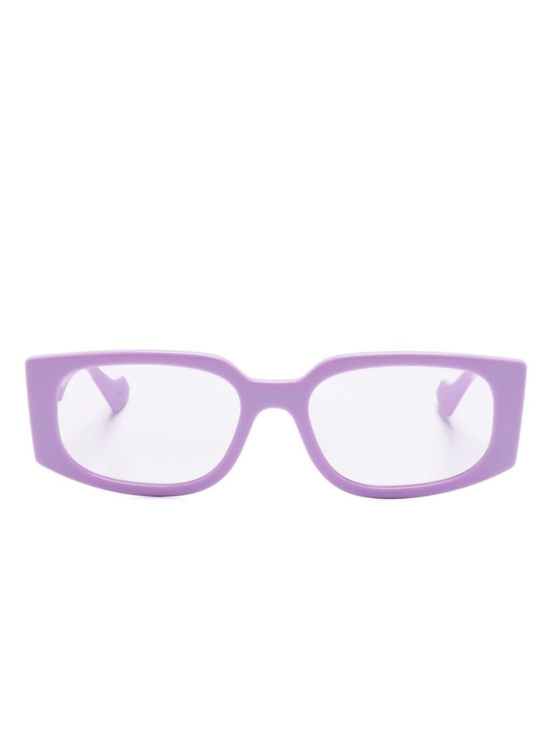 

Gucci Eyewear солнцезащитные очки с логотипом Double G, фиолетовый