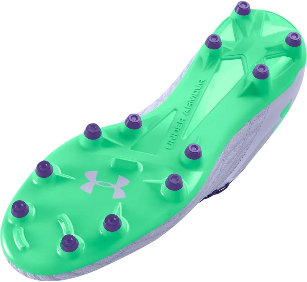Футбольные бутсы Under Armour Magnetico Select 3.0 для взрослых, унисекс, зеленый — фото 3