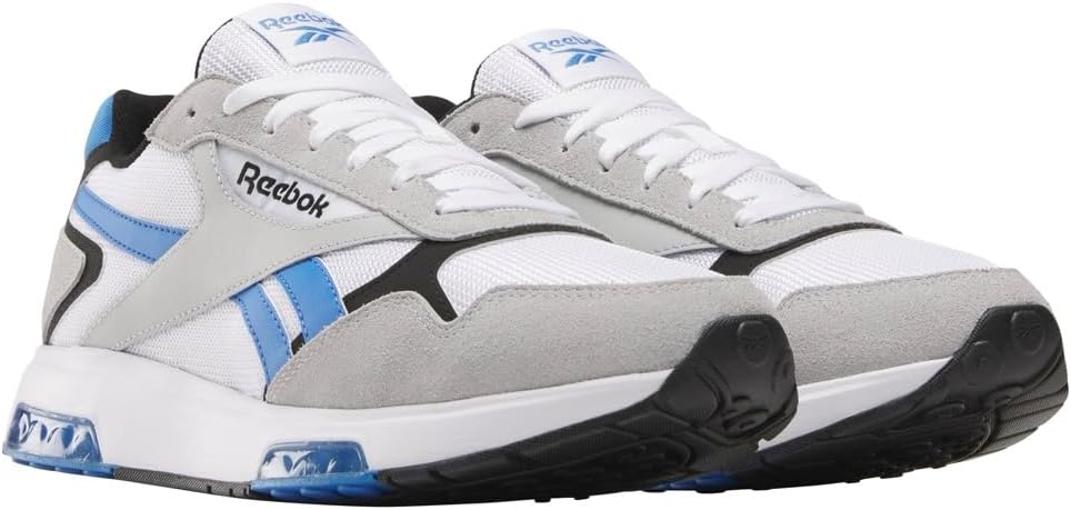 Кроссовки Reebok Unisex-Adult Glide DMX, белый/синий/серый — фото 2