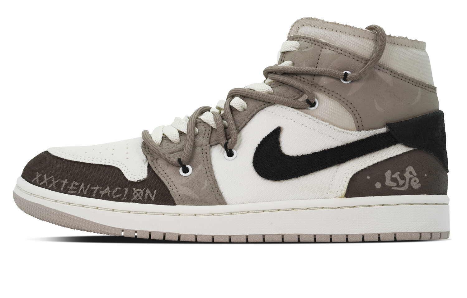 

Jordan Air Jordan 1 винтажные баскетбольные кроссовки мужские, Beige/Brown