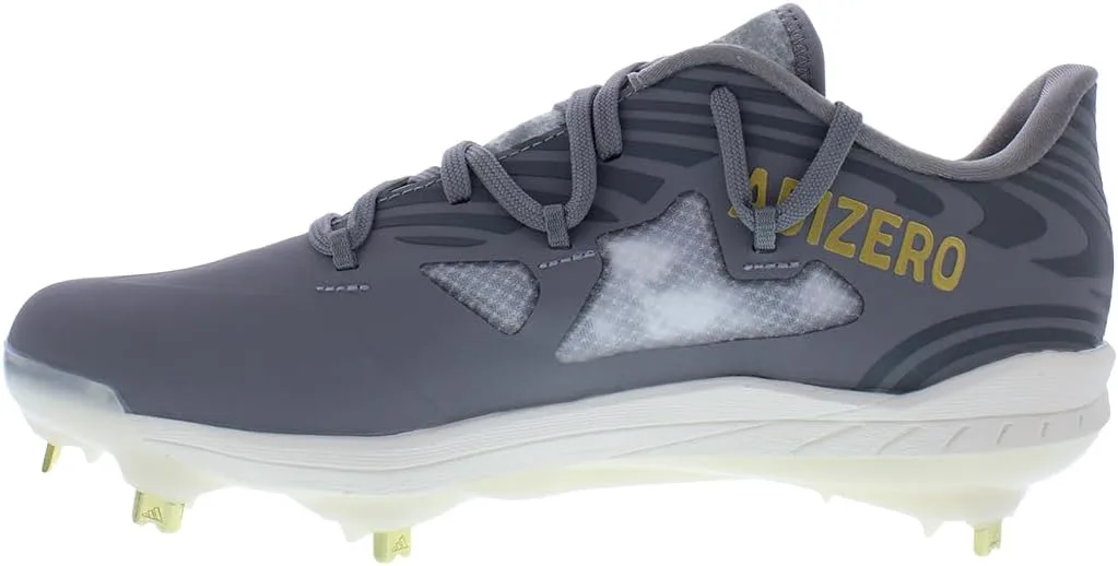 Мужские кроссовки Adidas Adizero Afterburner 9, серый/белый/металлик — фото 4