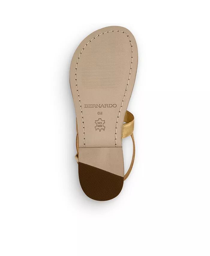 Сандалии Bernardo Maverick с двумя кольцами на пальцах ног Bernardo Footwear, золотой — фото 2