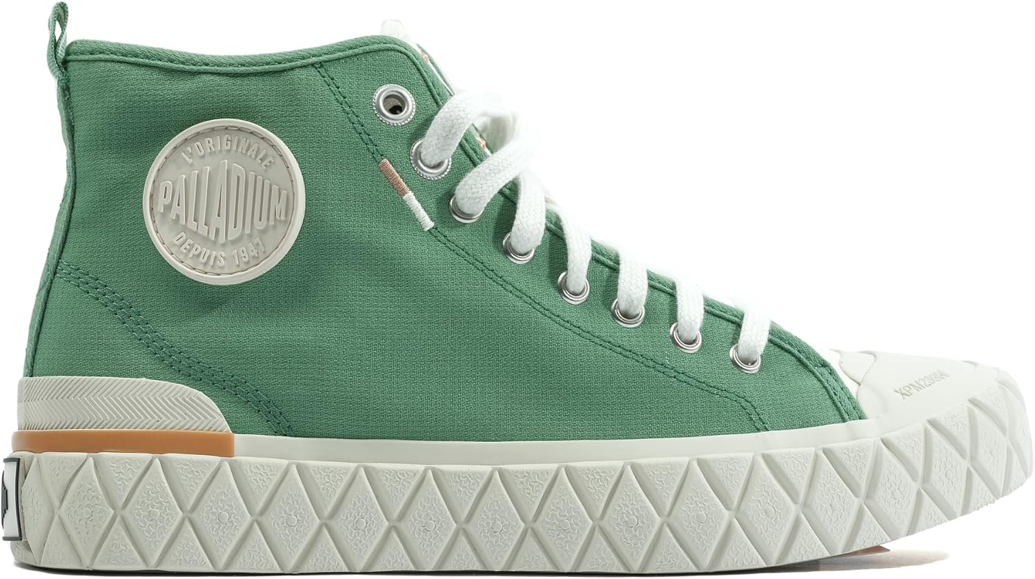 

Кроссовки Palladium Unisex Palla Ace Mid из органического канваса на шнуровке, зеленый
