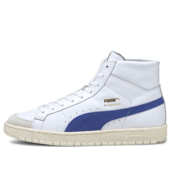 

Кроссовки ralph sampson 70 mid og 'white elektro blue' Puma, белый