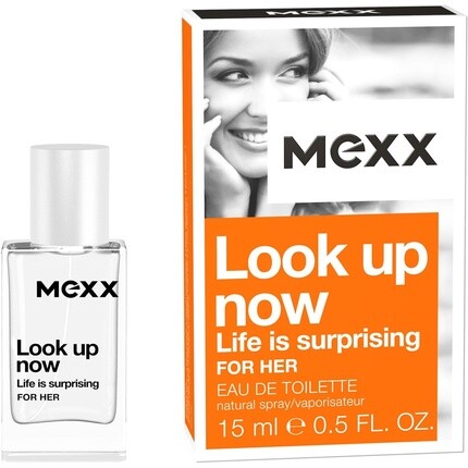 

Туалетная вода-спрей для женщин Look Up Now, 15 мл, Mexx