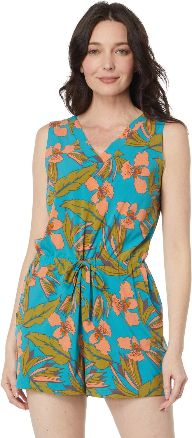 

Комбинезон Toad&Co Sunkissed Liv Romper, цвет Curacao Aloha Print