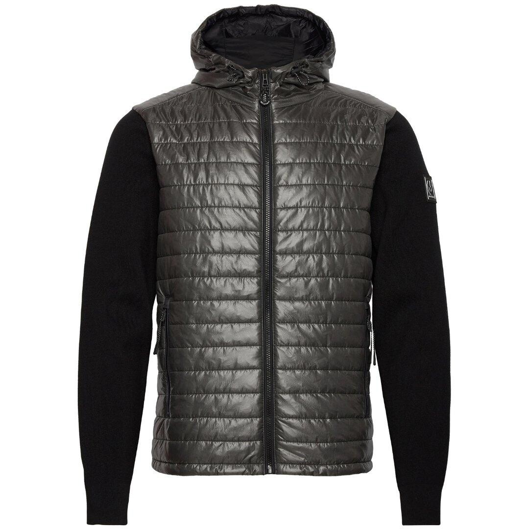 

Черный кардиган с капюшоном и молнией Vert Belstaff, черный
