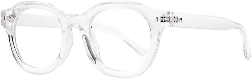 

Роскошные солнцезащитные очки большого размера для женщин и мужчин, винтажные, в стиле панк, хип-хоп, с заклепками, защита от УФ-излучения UV400 (прозрачные) TVTBBVV, Clear Clear