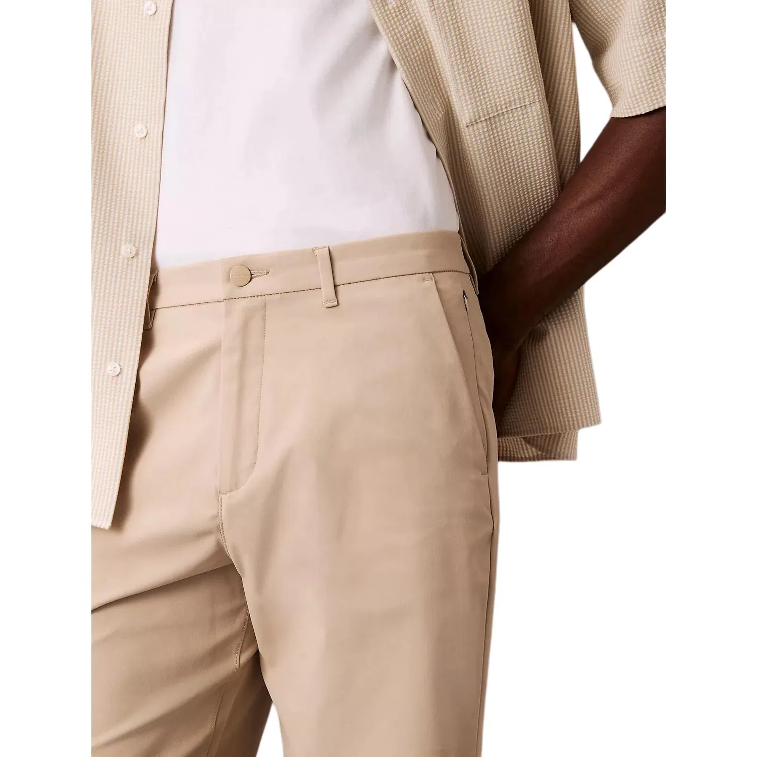 Шорты мужские Casual Calvin Klein, Taupe — фото 3