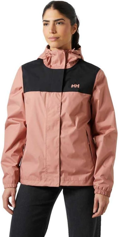 

Helly-Hansen W Vancouver куртка дождевик - водонепроницаемая, дышащая женская куртка, легкая уличная куртка от дождя Helly Hansen, Pink