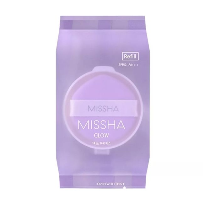 

Сменная тональная основа Glow Cushion с губкой Missha, цвет 21f