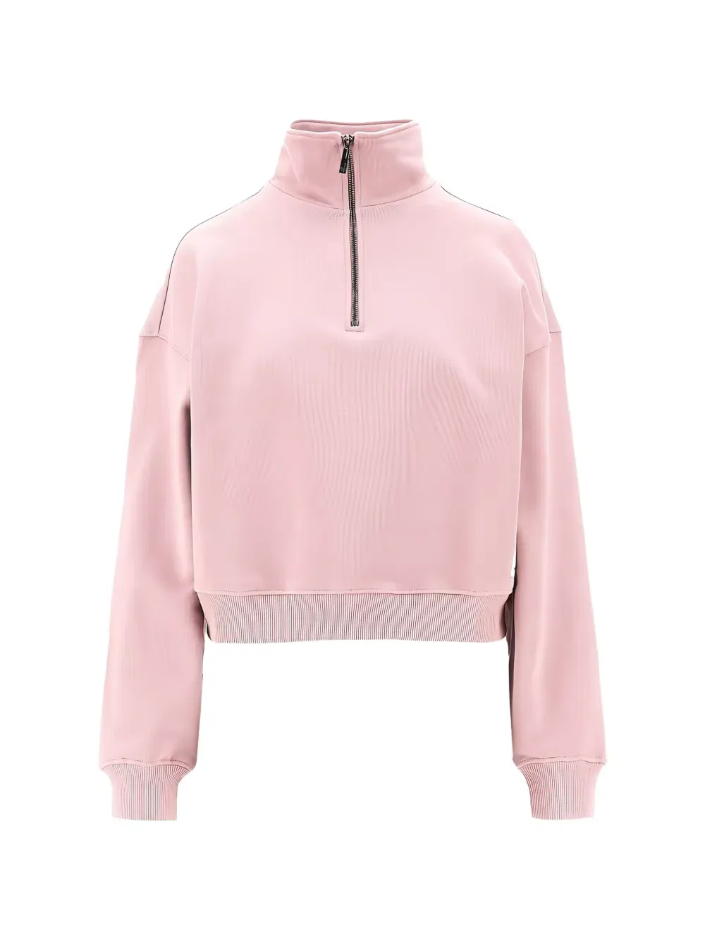 Толстовка с застежкой-молнией до середины груди Emporio Armani, розовый