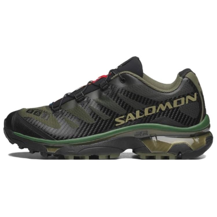 

Кроссовки XT-4 унисекс с низким верхом, цвет черный/зеленый Salomon