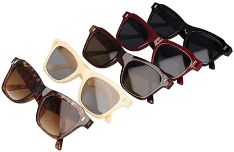 

Солнцезащитные очки в стиле ретро 2027 для женщин, винтажные солнцезащитные очки с заклепками и зеркальной линзой, защита от УФ-излучения UV400 MTZJH, Black