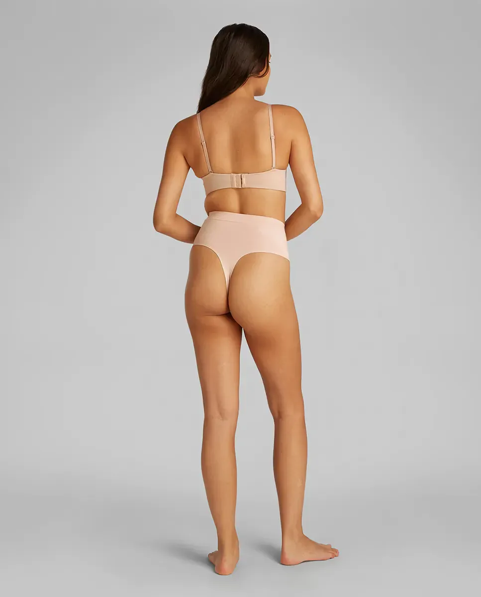 Бюстгальтер с косточками без бретелек PERFECTLY FIT Calvin Klein, бежевый — фото 2