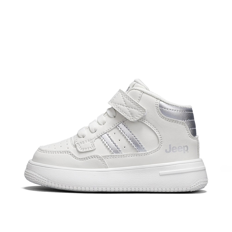 

Jeep Детские скейтбординговые кроссовки Mid top из синтетической кожи с амортизацией, легкие и устойчивые к истиранию