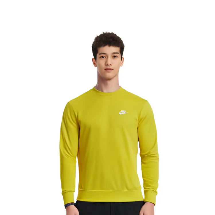Толстовка мужская лимонная Nike, цвет Lemon — фото 4