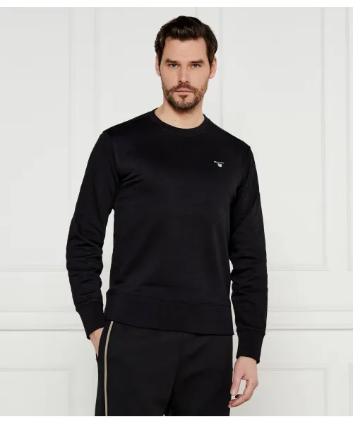 

Оригинальная толстовка Shield Regular fit Gant, черный