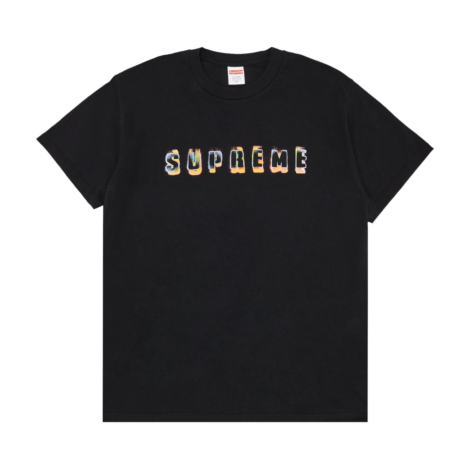 

Футболка Supreme Stencil, черная, Черный, Футболка Supreme Stencil, черная