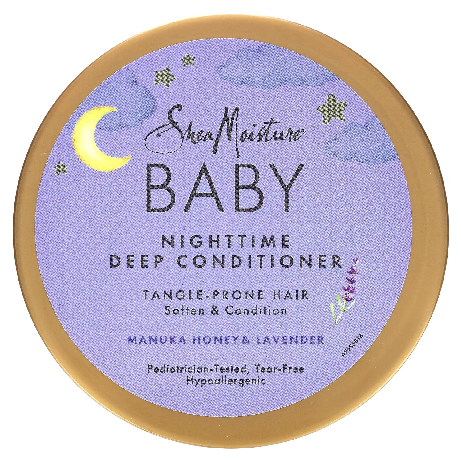 Кондиционер ночной SheaMoisture Baby Nighttime Deep Conditioner MaNuka Honey & Lavender, 340 мл — фото 3