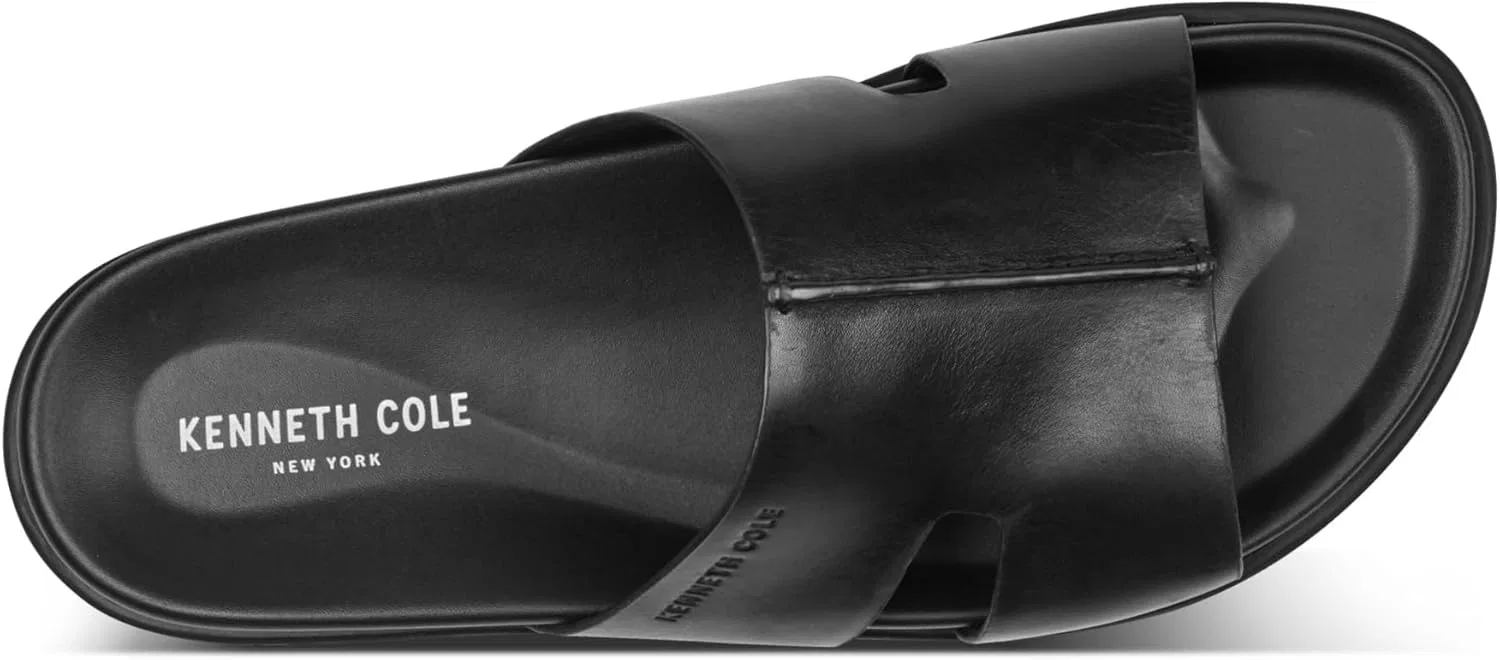 Сандалии мужские Kenneth Cole New York, черная кожа — фото 4