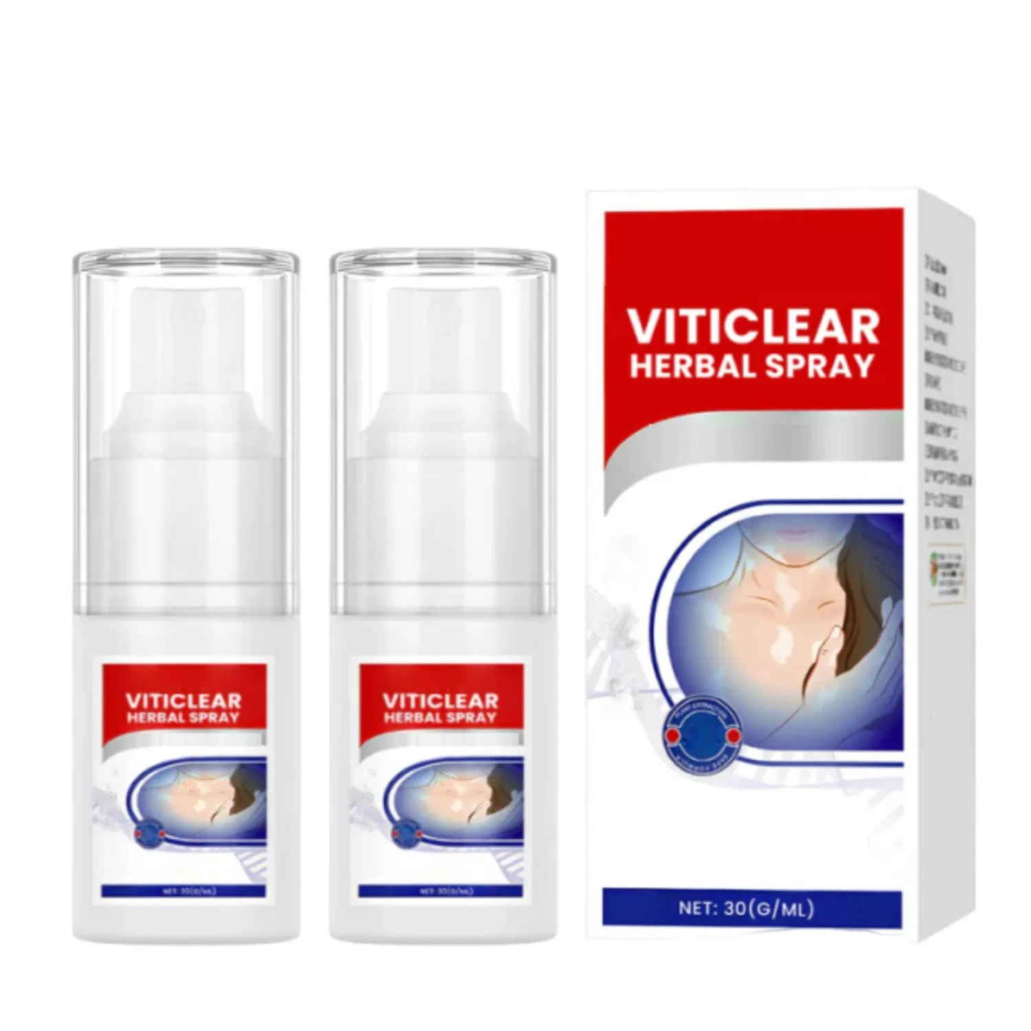 Травяной спрей «VitiClear» от Timilk, 2 штуки Generisch, 2 Pieces.