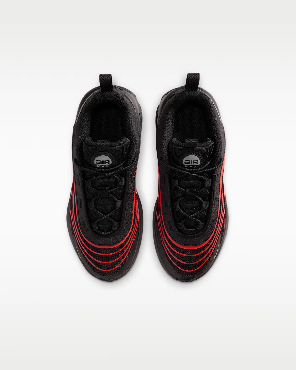 Детские кроссовки Nike Air Max Fire, Black/Picante Red/Smoke Grey — фото 4