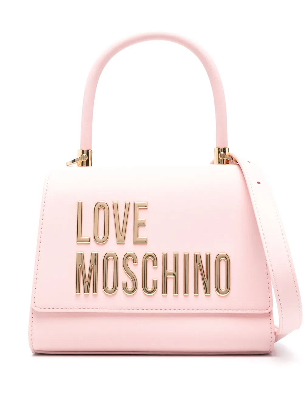 

Большая сумка-тоут Love Moschino, розовый