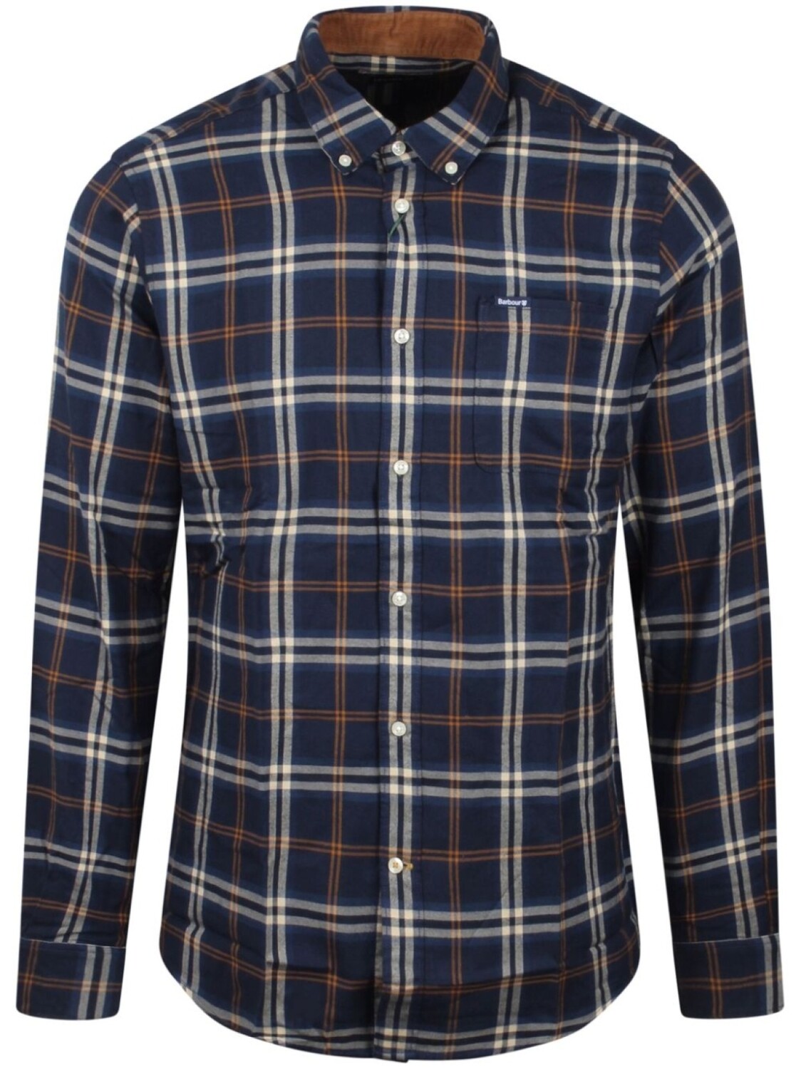 

Рубашка Barbour в клетку, синий