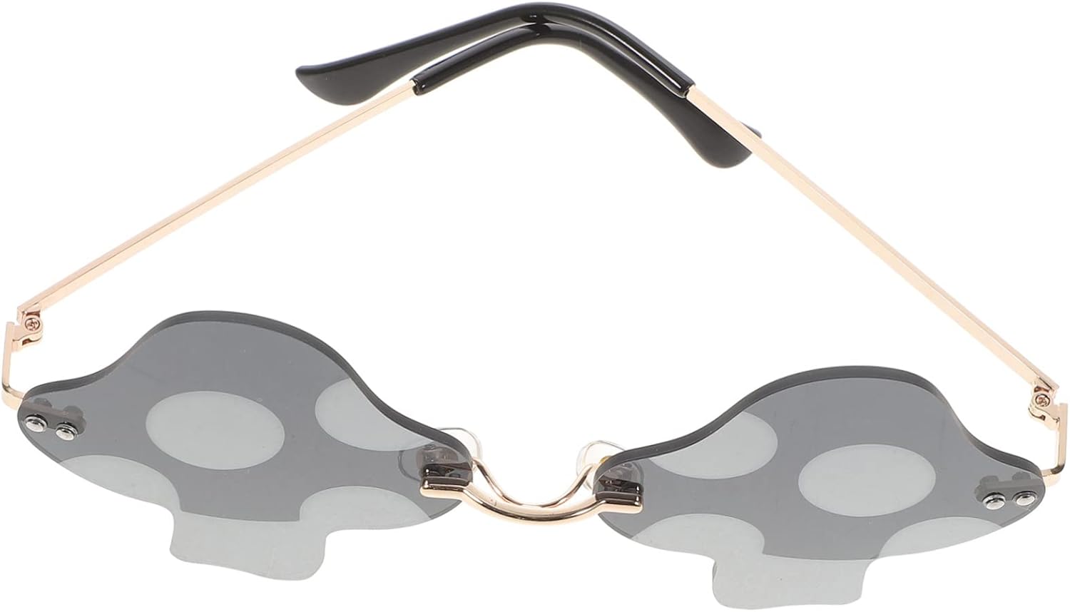 

Солнцезащитные очки GALPADA, 1 пара, без оправы, грибовидной формы, для женщин, для дискотек и вечеринок, аксессуары для вечеринок, уникальный стиль для мероприятий, высокая прочность, привлекательный дизайн