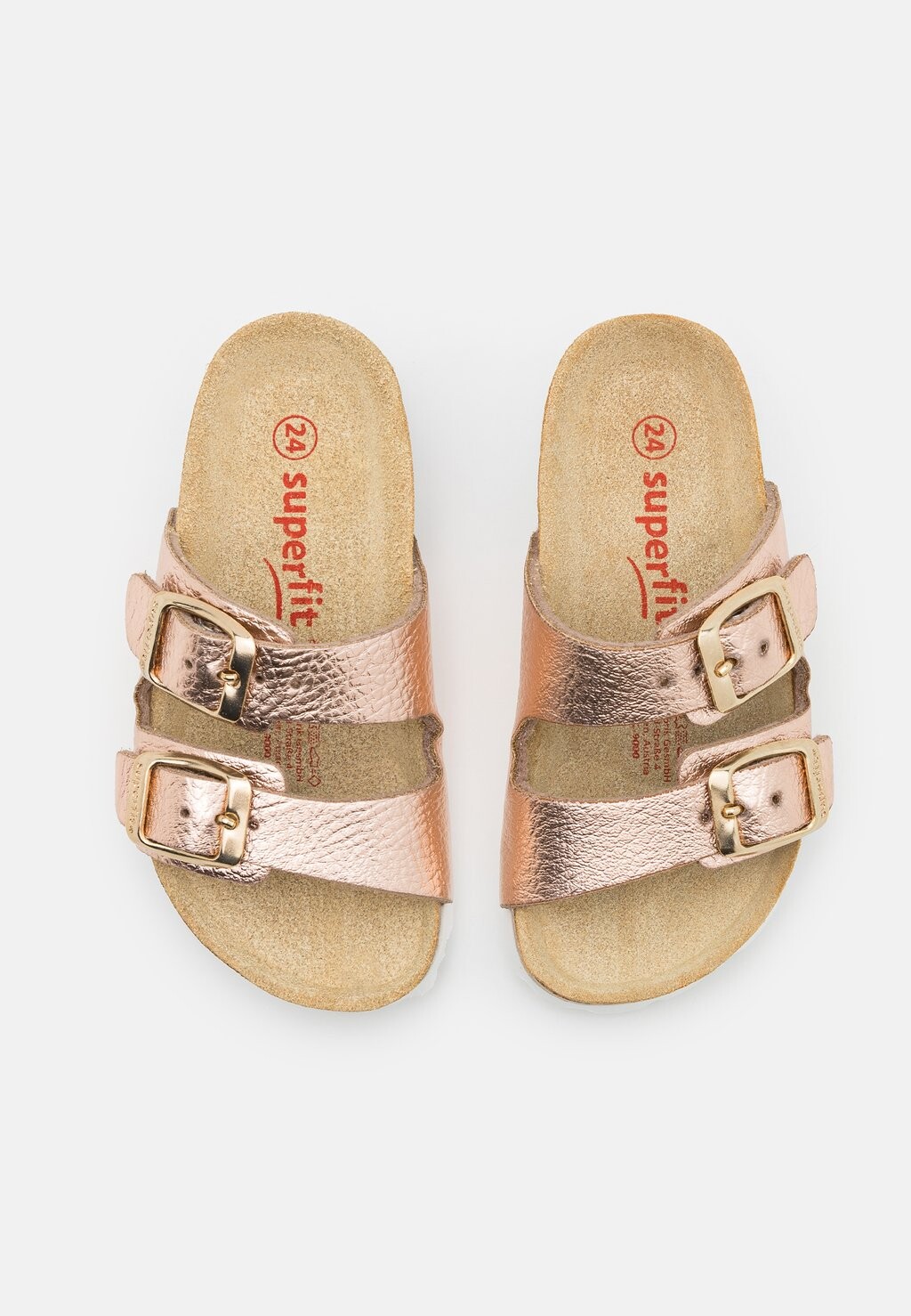 Сандалии FUSSBETTPANTOFFEL SANDALS Superfit, цвет bronze — фото 4