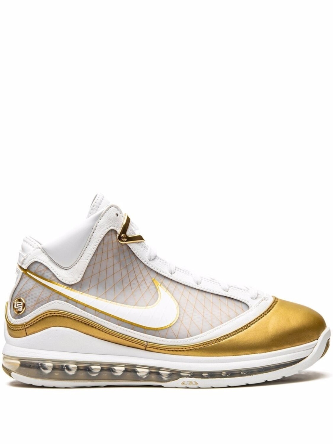 

Nike кроссовки Lebron 7 Retro China Moon, белый, Белый;серый, Nike кроссовки Lebron 7 Retro China Moon, белый