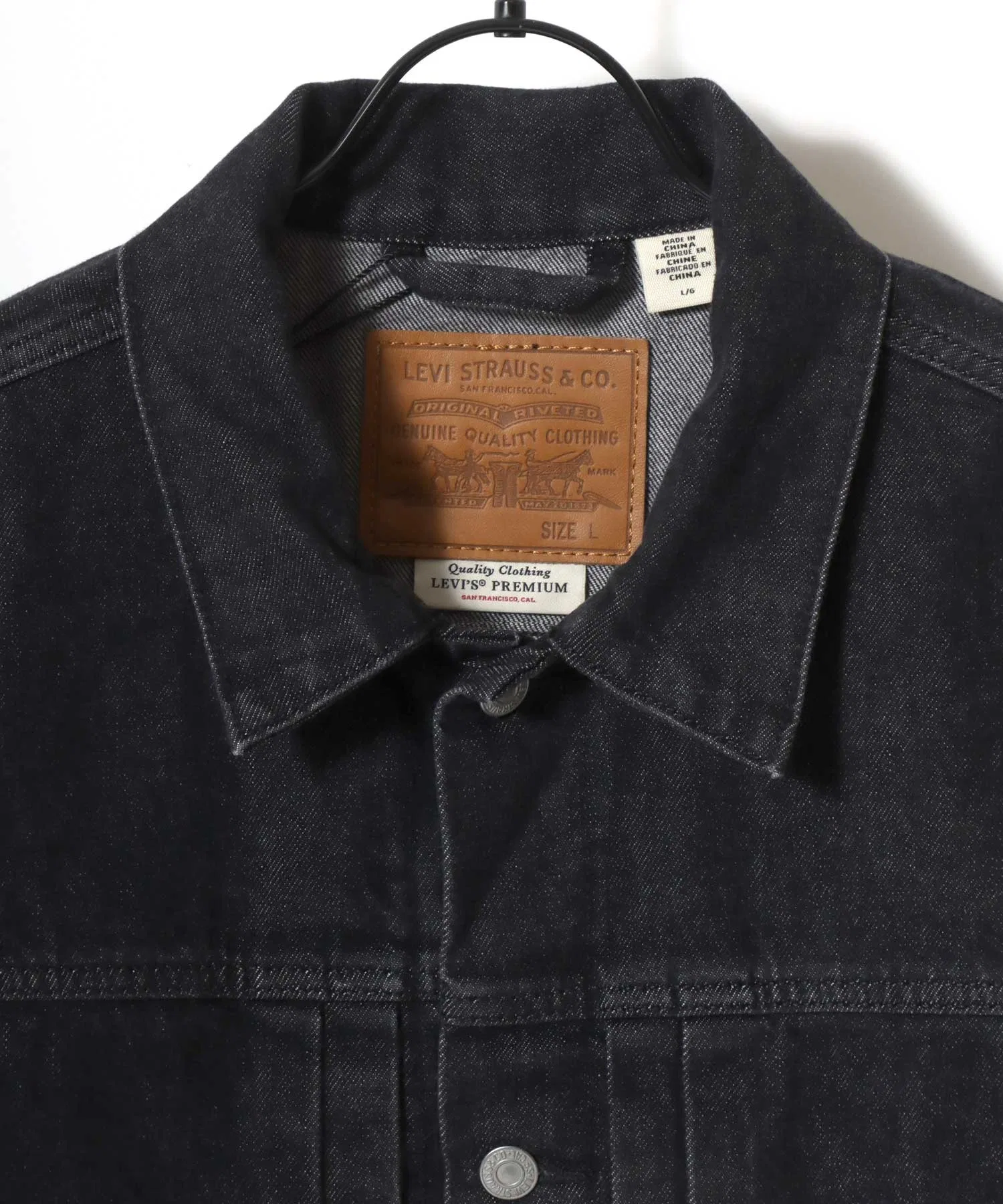 Джинсовая куртка Levi's TYPE-1 TRUCKER / Джинсовая куртка оверсайз / G-Jean / Женская / Мужская — фото 4