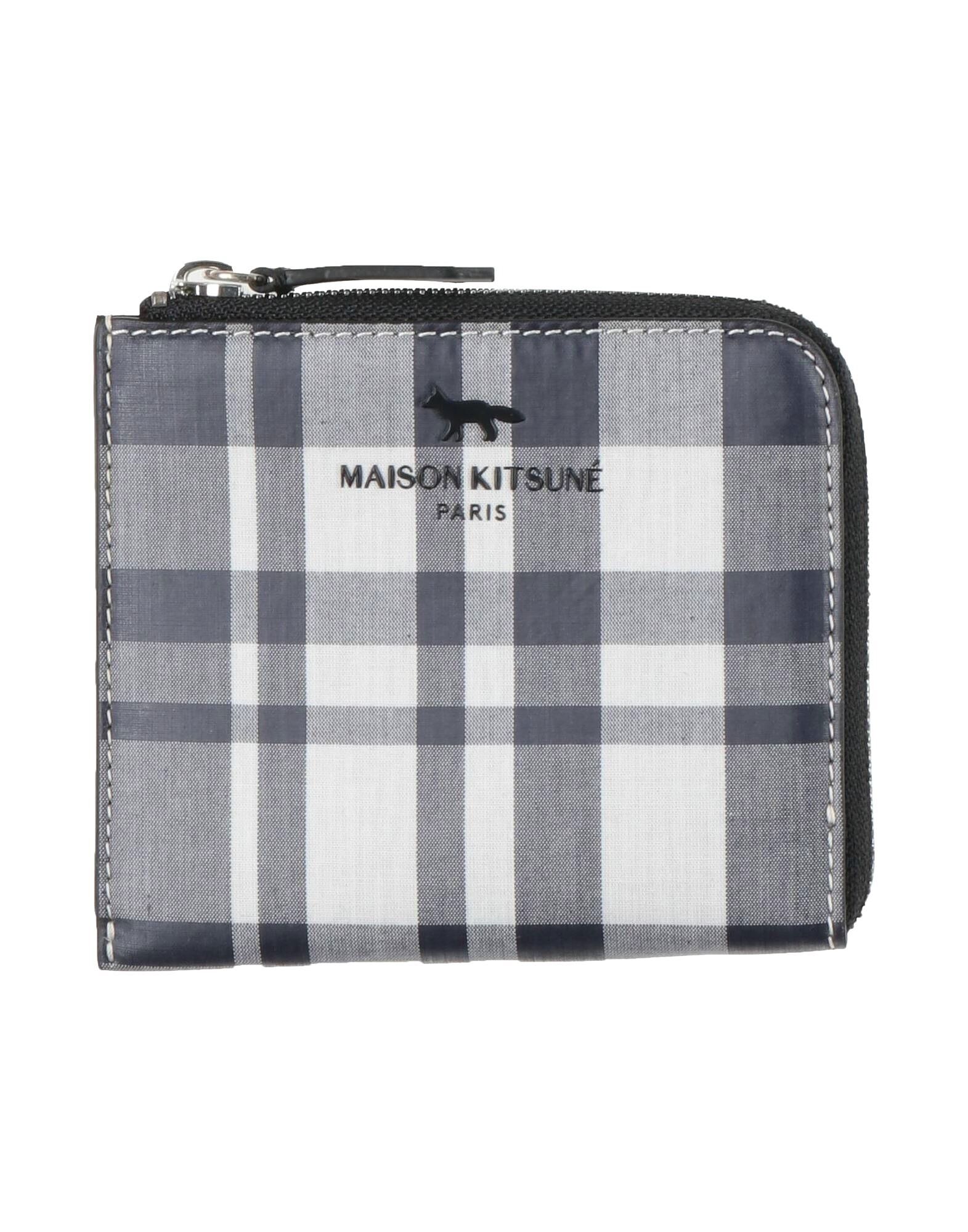 

Кошелек для монет Maison Kitsuné, черный