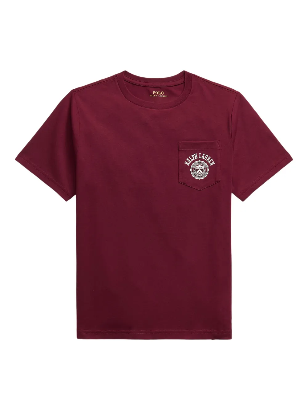 

Футболка с карманом POLO RALPH LAUREN KIDS, красный