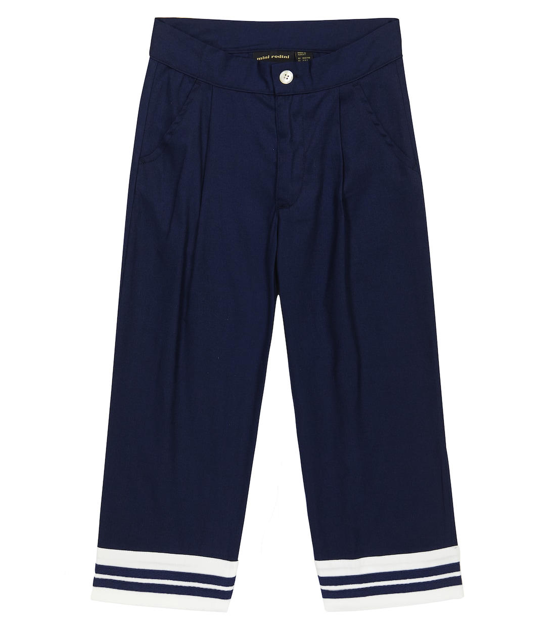 

Хлопковые брюки Mini Rodini, синий