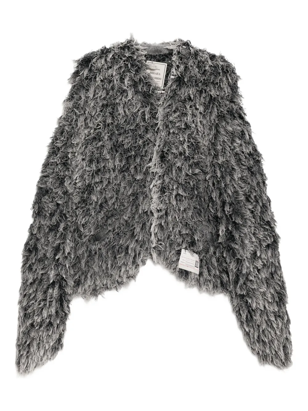 

Кардиган с нашивкой-логотипом Maison Mihara Yasuhiro, черный