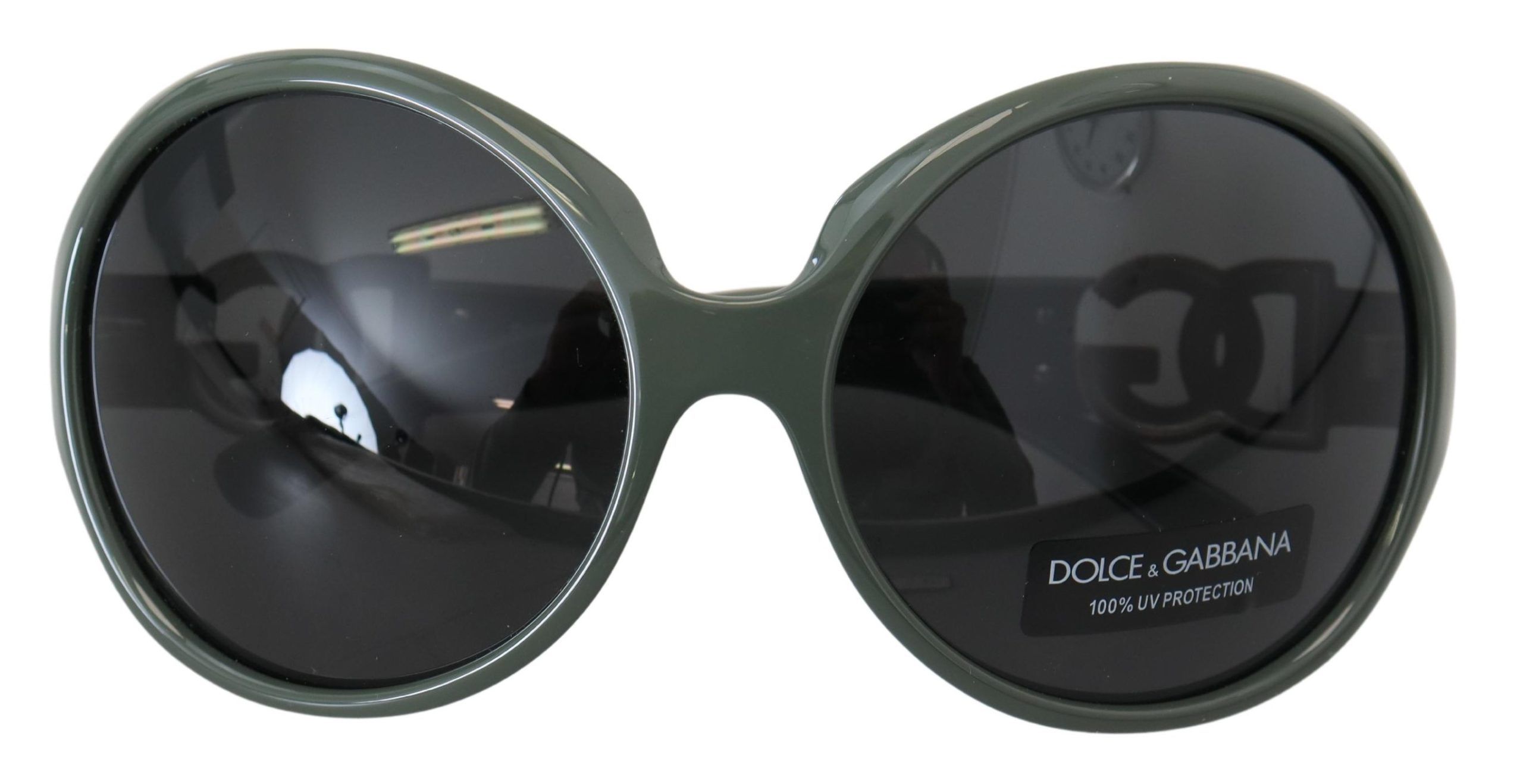 

Солнцезащитные очки Emerald Allure большого размера Dolce & Gabbana, зеленый